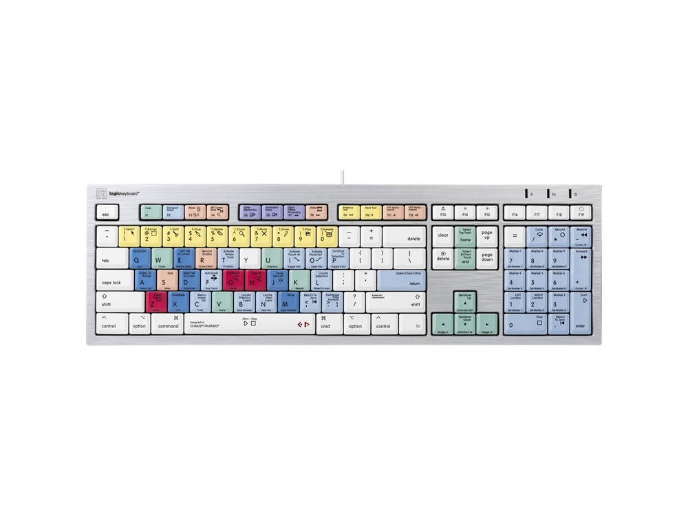 LogicKeyboard ALBA Keyboard for Steinberg Cubase 10 & Nuendo 8 (Mac, American English)