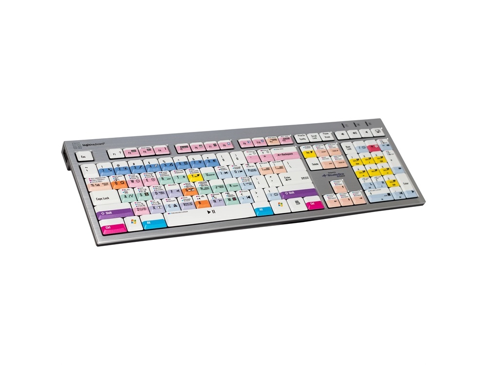 LogicKeyboard Presonus Studio One Slimline Keyboard for Windows (US, Black)