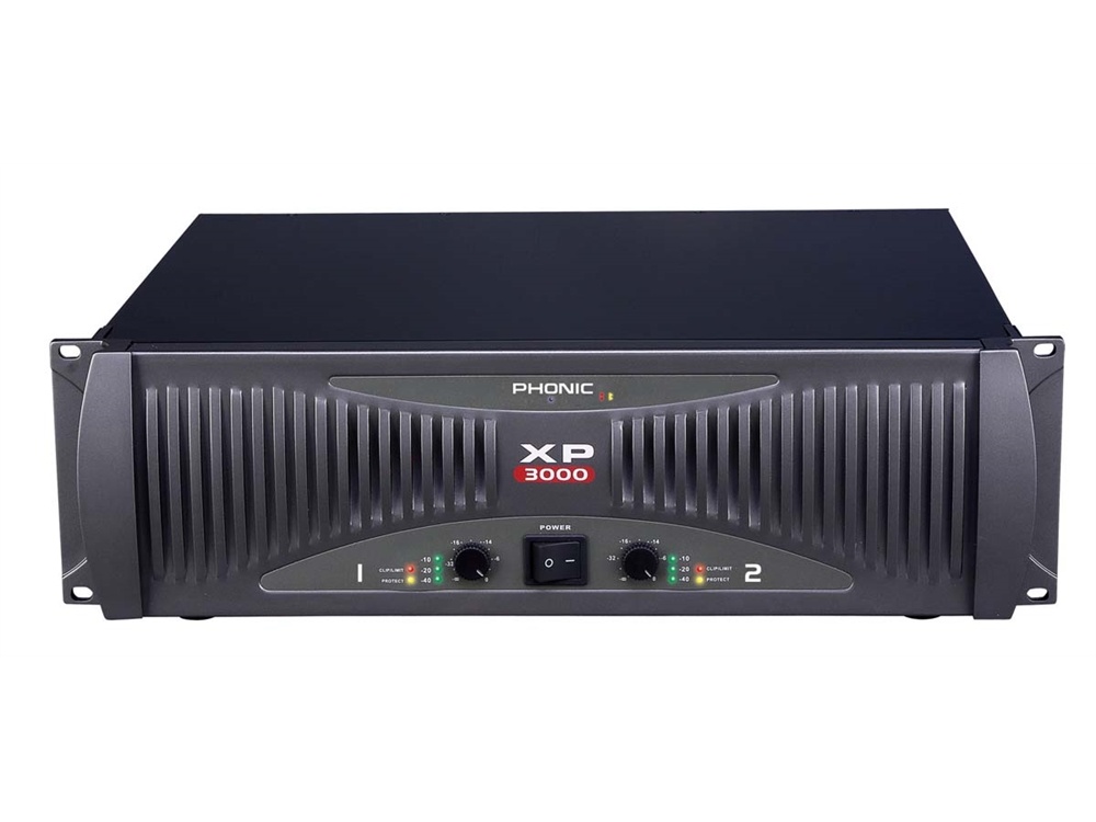 Phonic XP 3000 2800W Stereo Power Amplifier