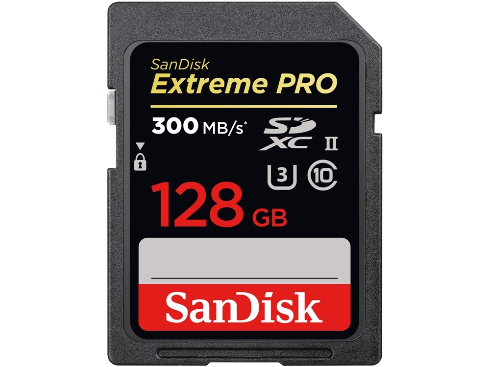 SanDisk 128GB Extreme PRO UHS-II SDXC Memory Card (2-Pack)