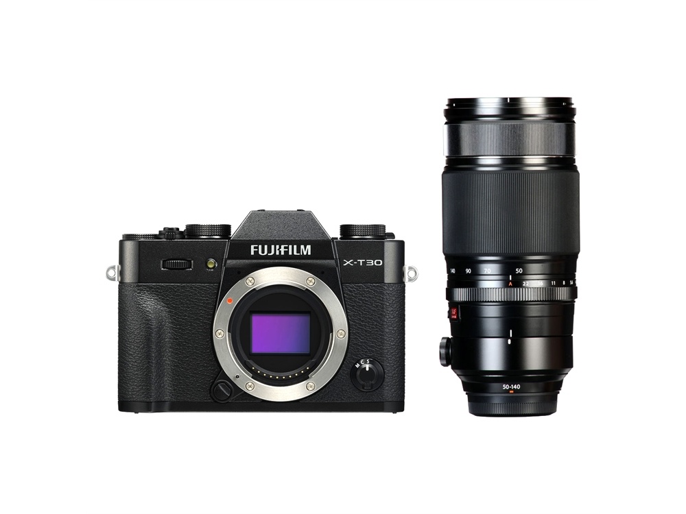 Fujifilm X-T30 Mirrorless Digital Camera with XF 50-140mm f/2.8 R Lens (Black)