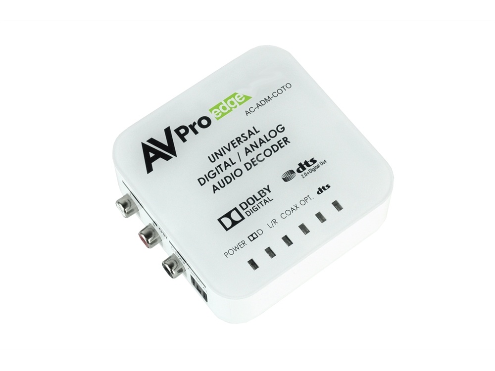 AVPro Edge Universal DAC and ADC audio Converter