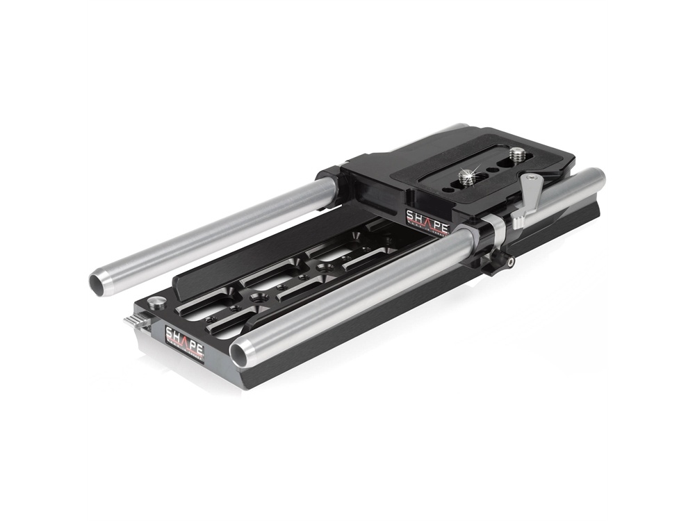 SHAPE ARRI Standard Studio Bridgeplate and 30.5cm Dovetail Plate with 15mm Rods