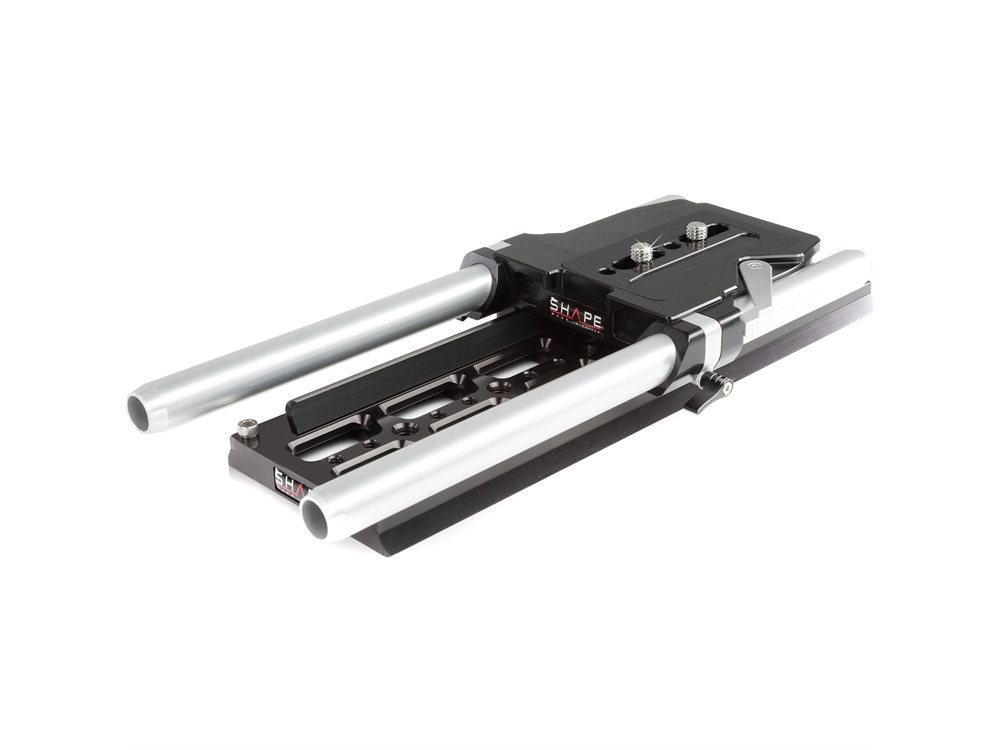 SHAPE ARRI Standard Studio Bridgeplate and 30.5cm Dovetail Plate with 19mm Rods