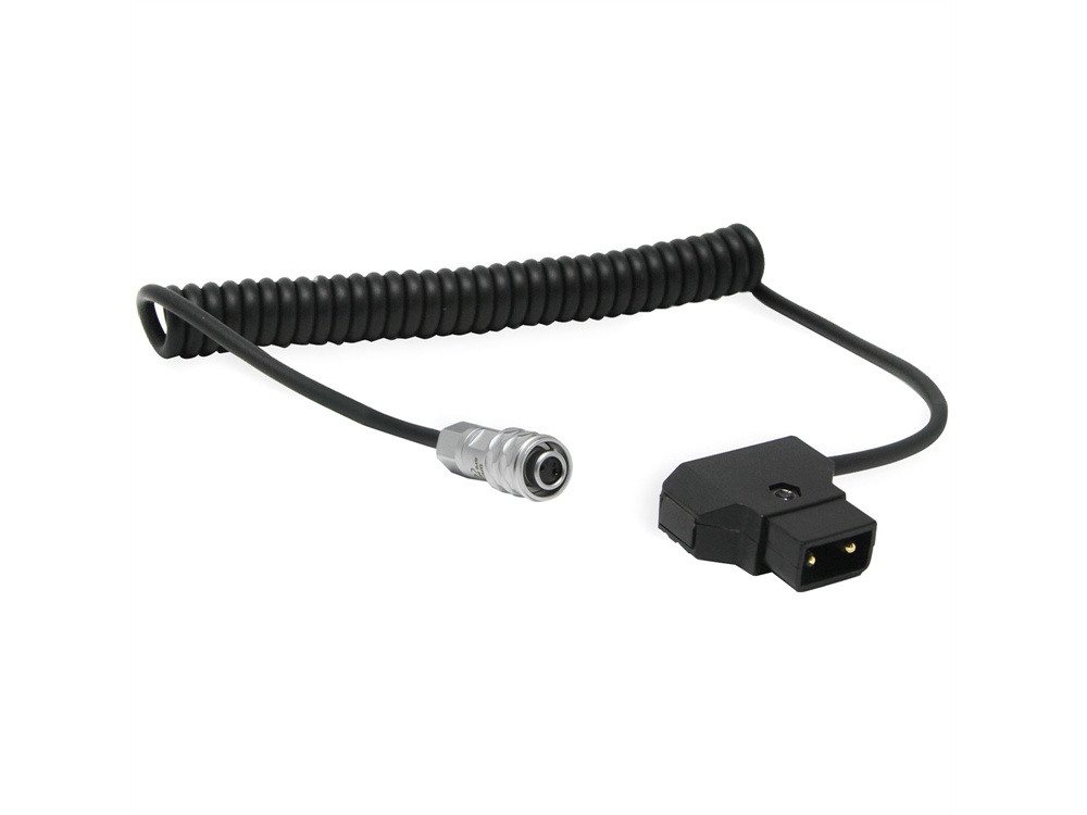 Core SWX Coiled D-Tap to 2-Pin Cable for Blackmagic Pocket Cinema Camera 4K (46-122 cm)