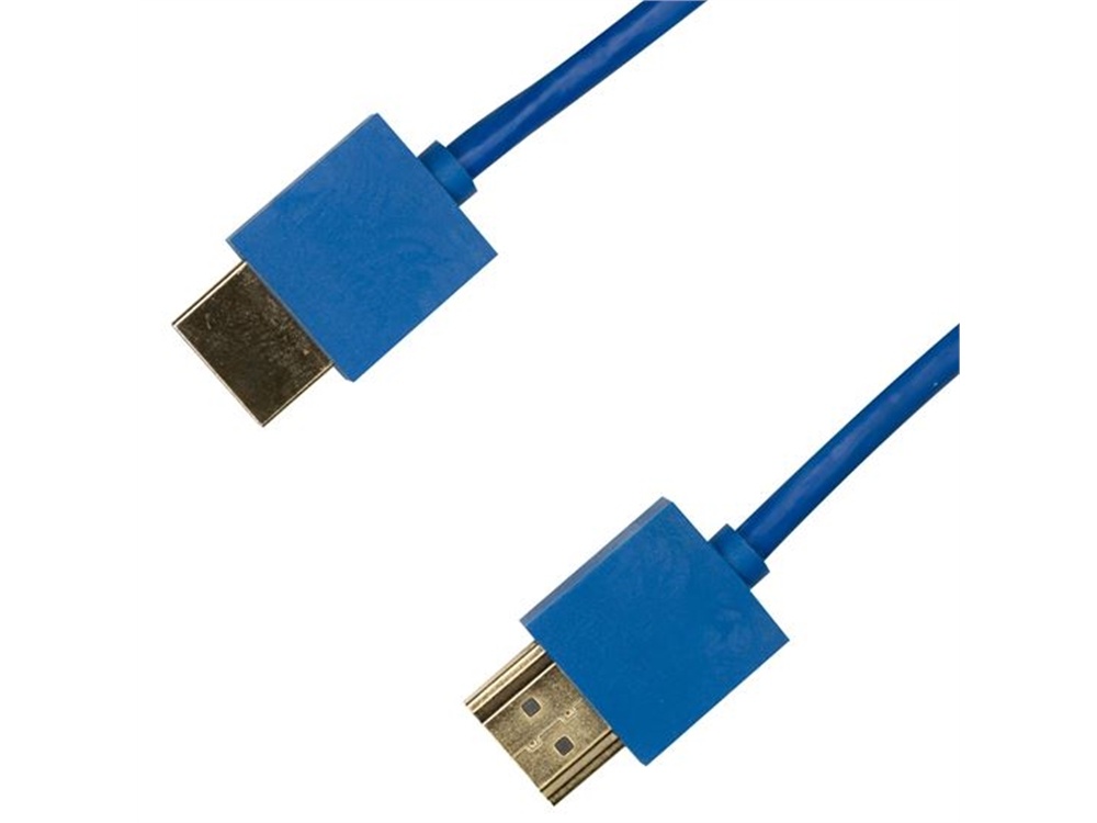 DYNAMIX HDMI Nano High Speed With Ethernet Cable (Blue, 1m)