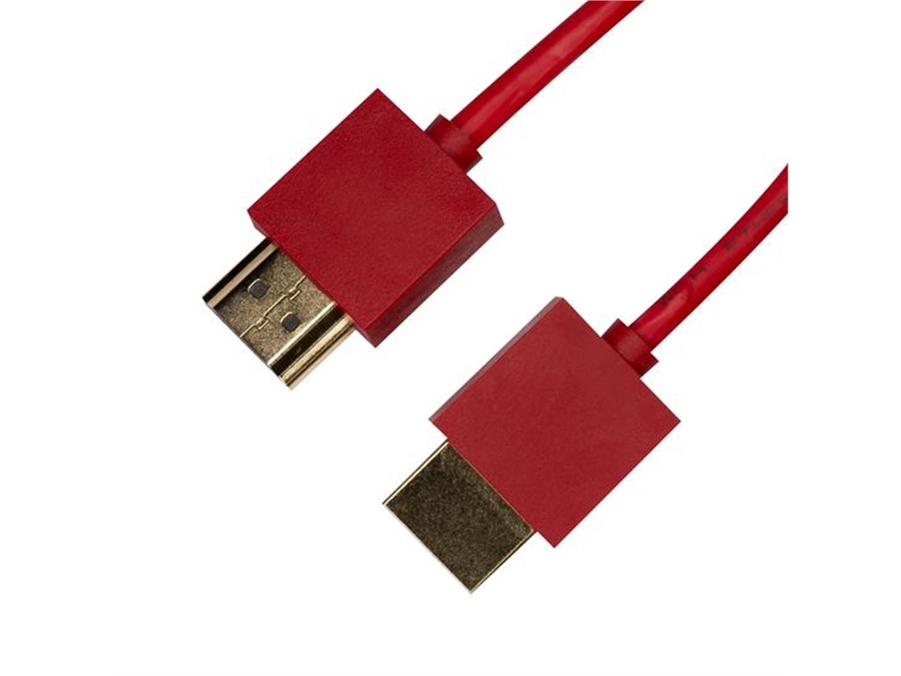 DYNAMIX HDMI Nano High Speed With Ethernet Cable (Red, 1m)