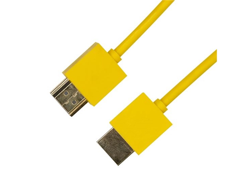 DYNAMIX HDMI Nano High Speed With Ethernet Cable (Yellow, 2m)