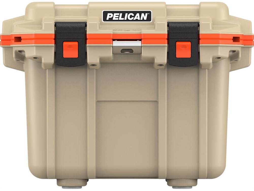 Pelican 30QT Elite Cooler (Tan/Orange)