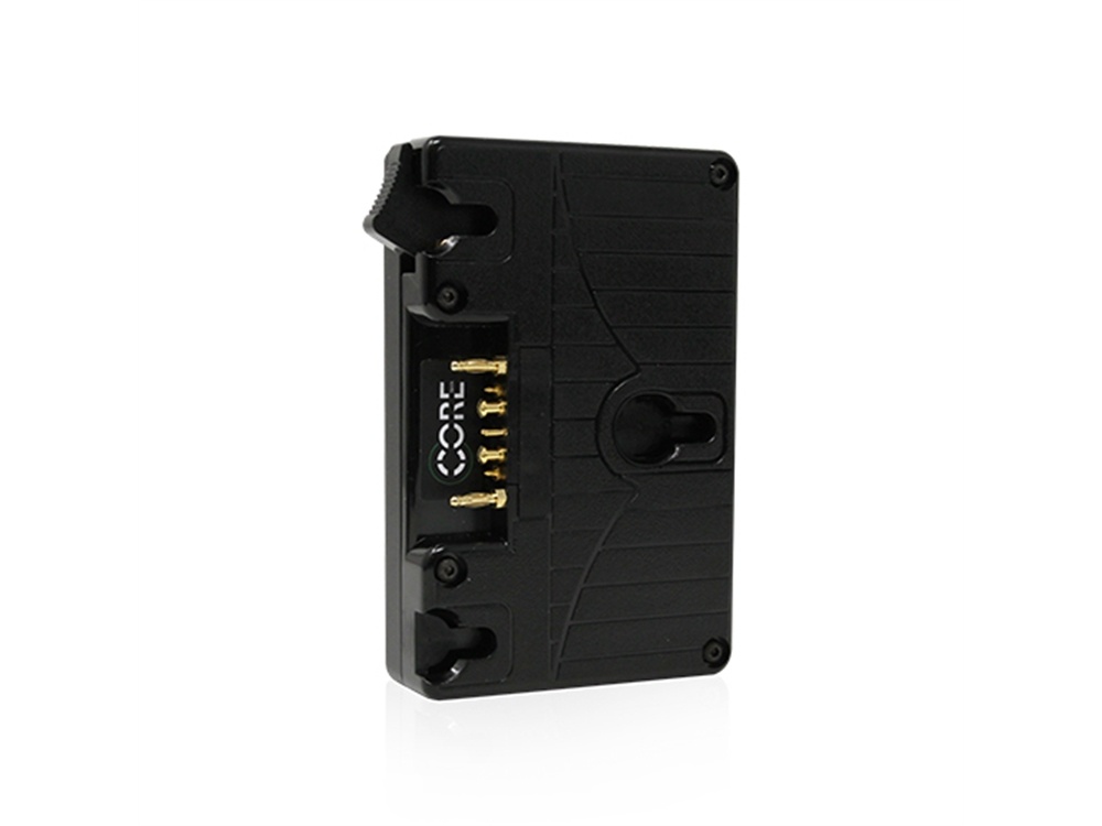 Core SWX Helix Direct Mount Battery Plate with Gold Mount Front for ARRI