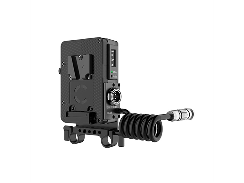 Core SWX Helix Rail Mount Power Management Control with V-Mount Front for ARRI