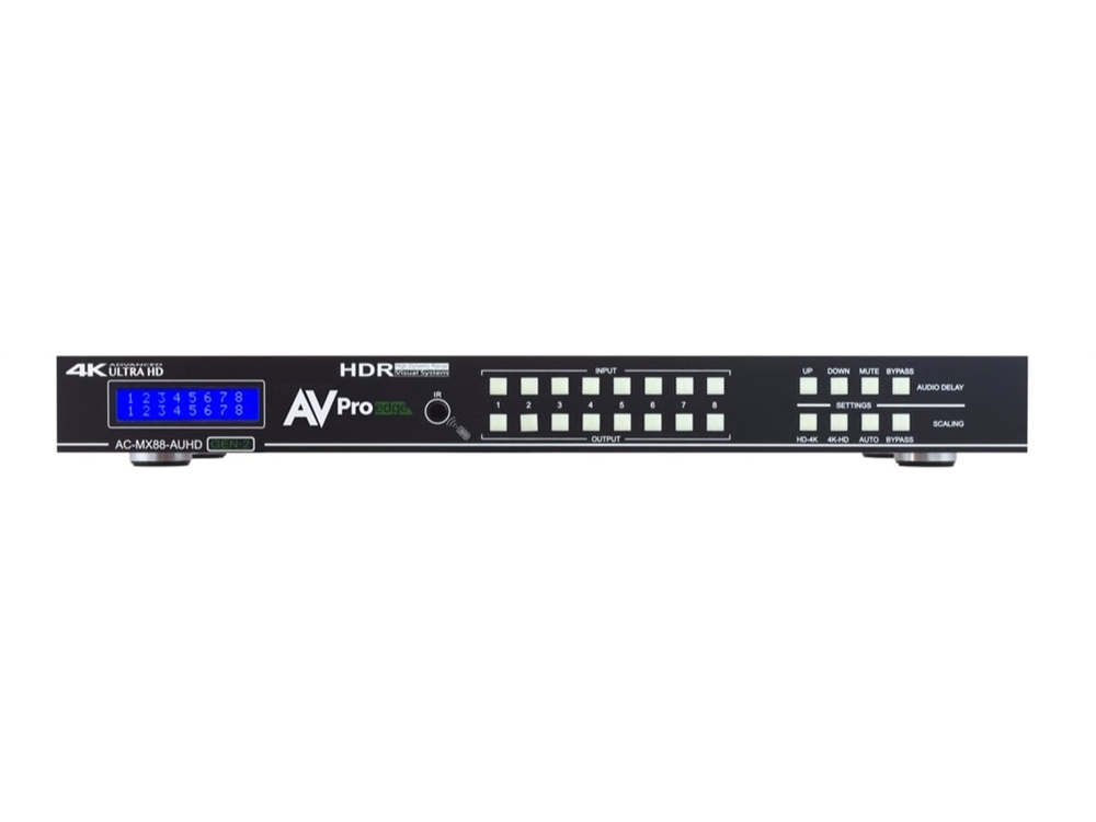 AVPro Edge 4K/60 8x8 HDMI Matrix Switcher
