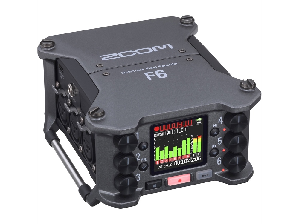 Zoom F6 Multi-Track Field Recorder