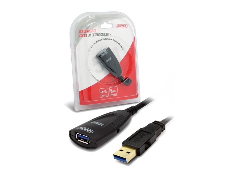 UNITEK USB 3.0 Active Extension Cable (5m)
