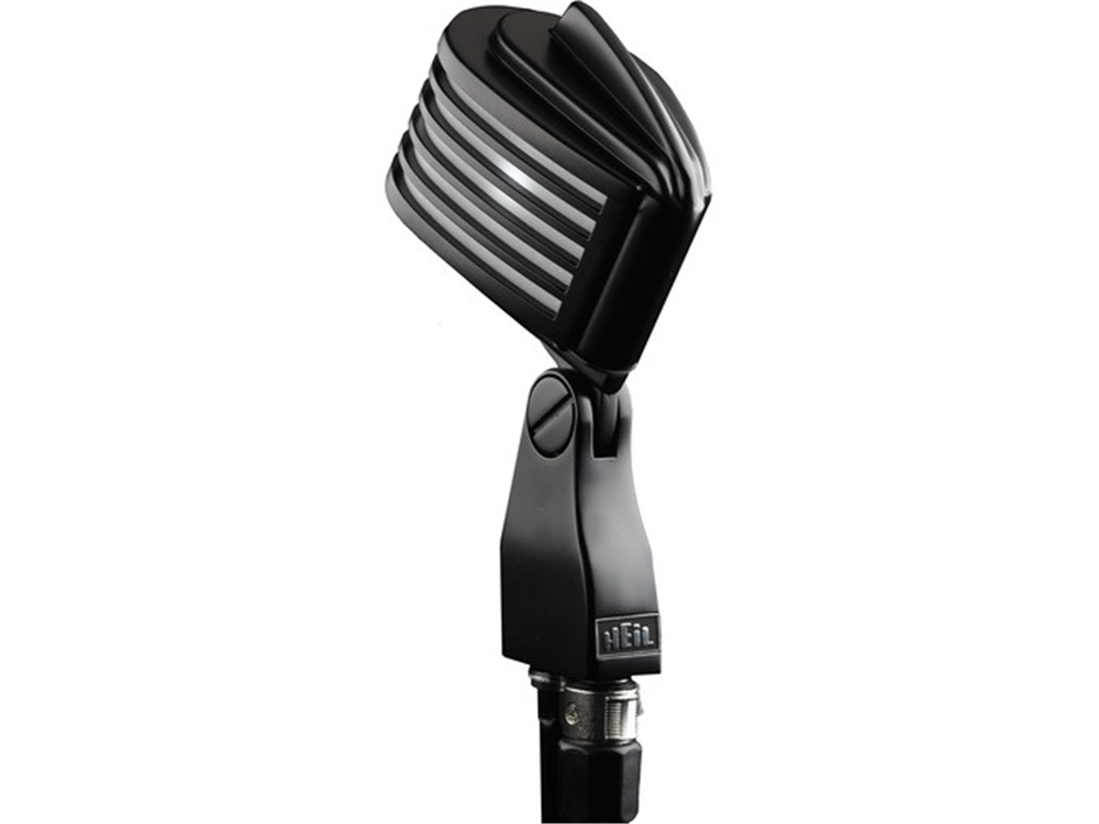 Heil Sound The Fin Dynamic Cardioid Microphone (Black, White LED)