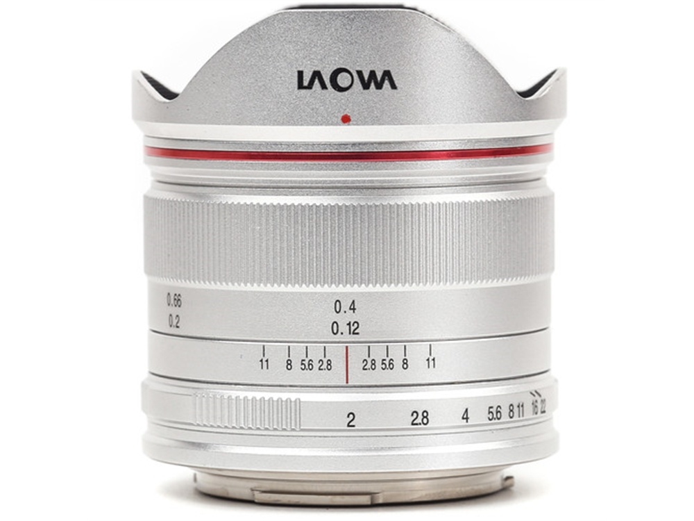 Laowa 7.5mm f/2 MFT Lightweight Lens (Micro Four Thirds, Silver)