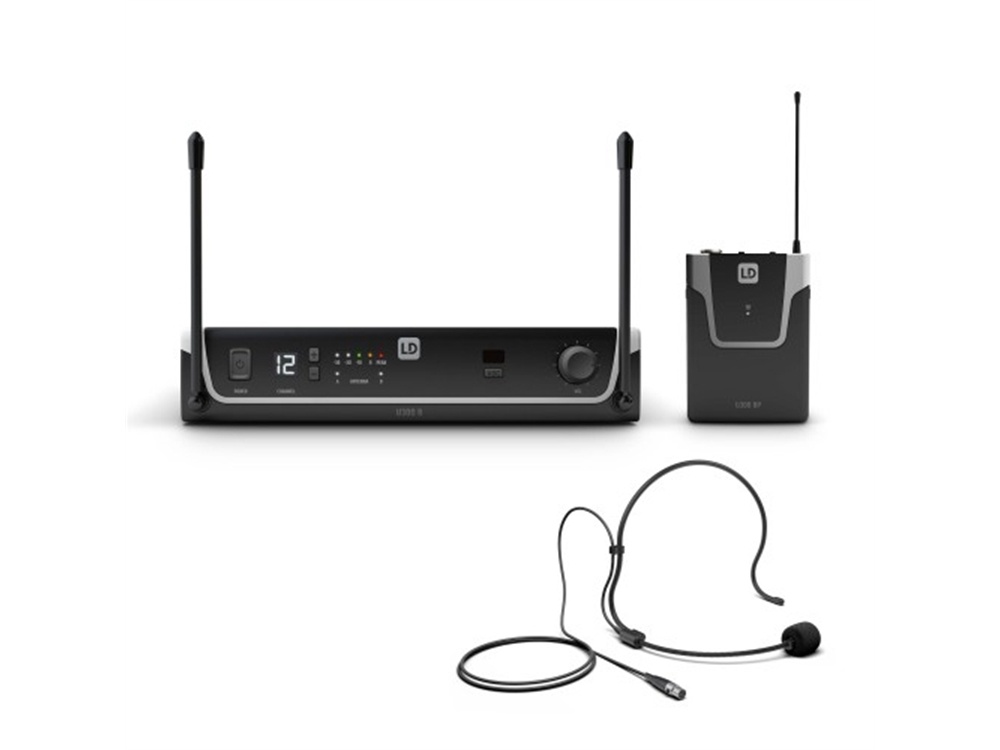 LD Systems U306 Wireless Microphone System with Bodypack and Headset