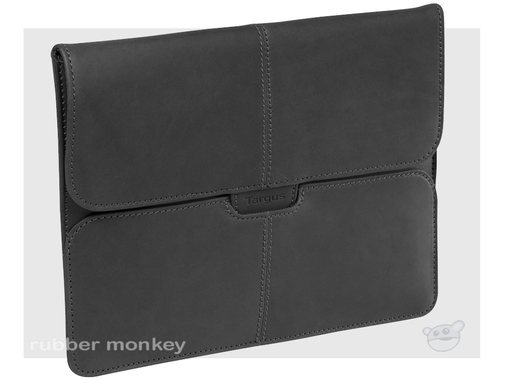 Targus Hughes Leather Portfolio Slipcase for iPad 1 and 2 (Black)