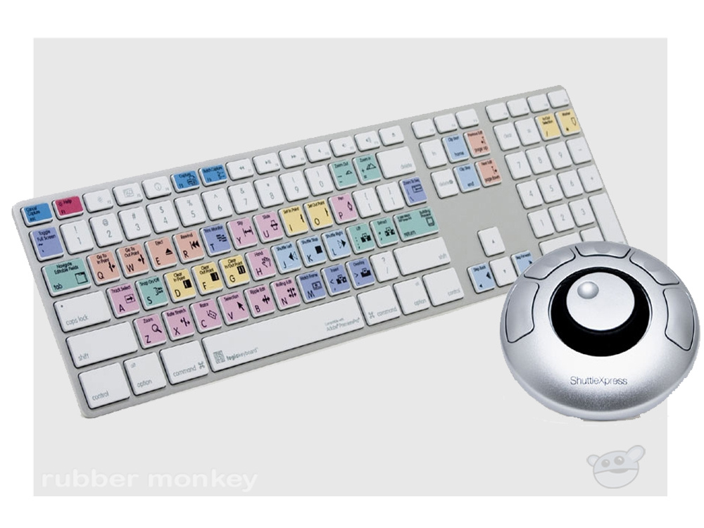 LogicKeyboard - Advanced Line Adobe Premiere Pro Apple Keyboard