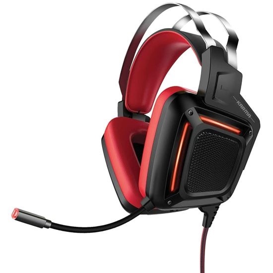 Promate Karma Gaming Headset with Microphone (Red)