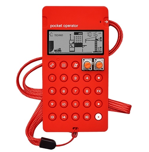 Teenage Engineering CA-X Silicone Case for Pocket Operators (Red)