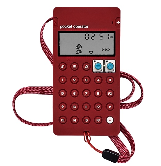 Teenage Engineering CA-X Silicone Case for Pocket Operators (Wine Red)