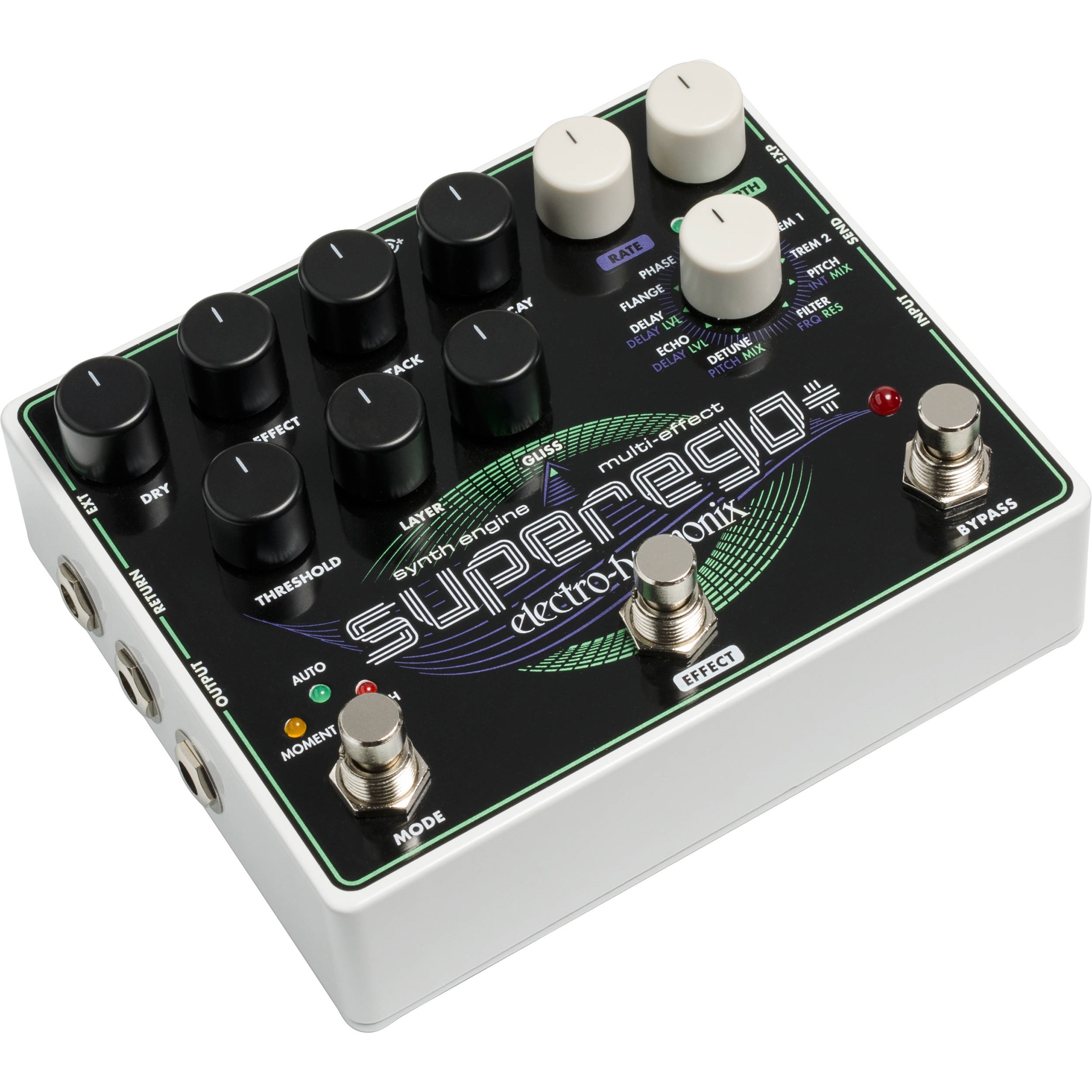 Electro-Harmonix Superego Plus Synth Engine and Multi-Effects Pedal
