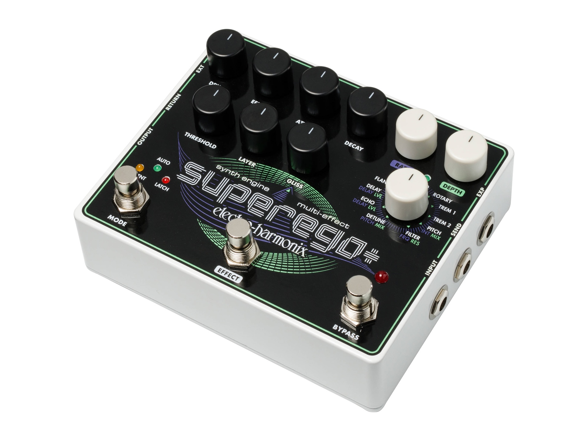 Electro-Harmonix Superego Plus Synth Engine and Multi-Effects Pedal