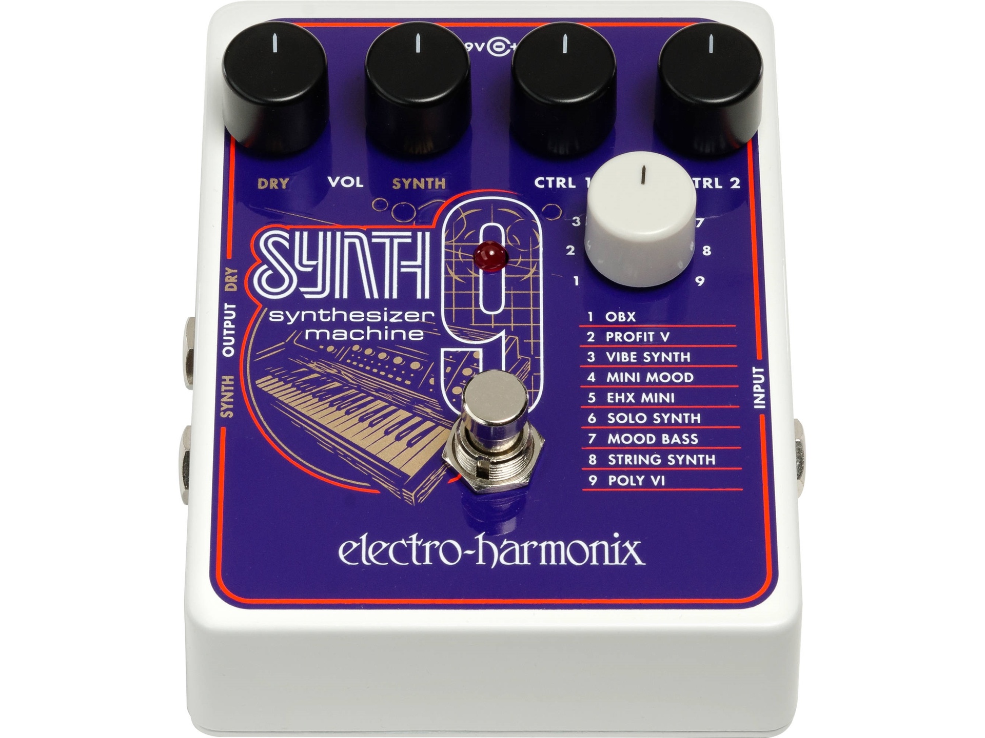 Electro-Harmonix Synth9 Synth Machine Pedal | Rubber Monkey | NZ