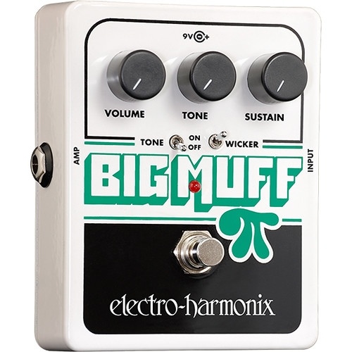 Electro-Harmonix Big Muff Pi with Tone Wicker Distortion/Sustain Pedal