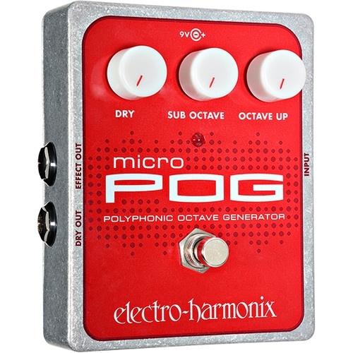 Electro-Harmonix Micro POG Polyphonic Octave Generator Pedal
