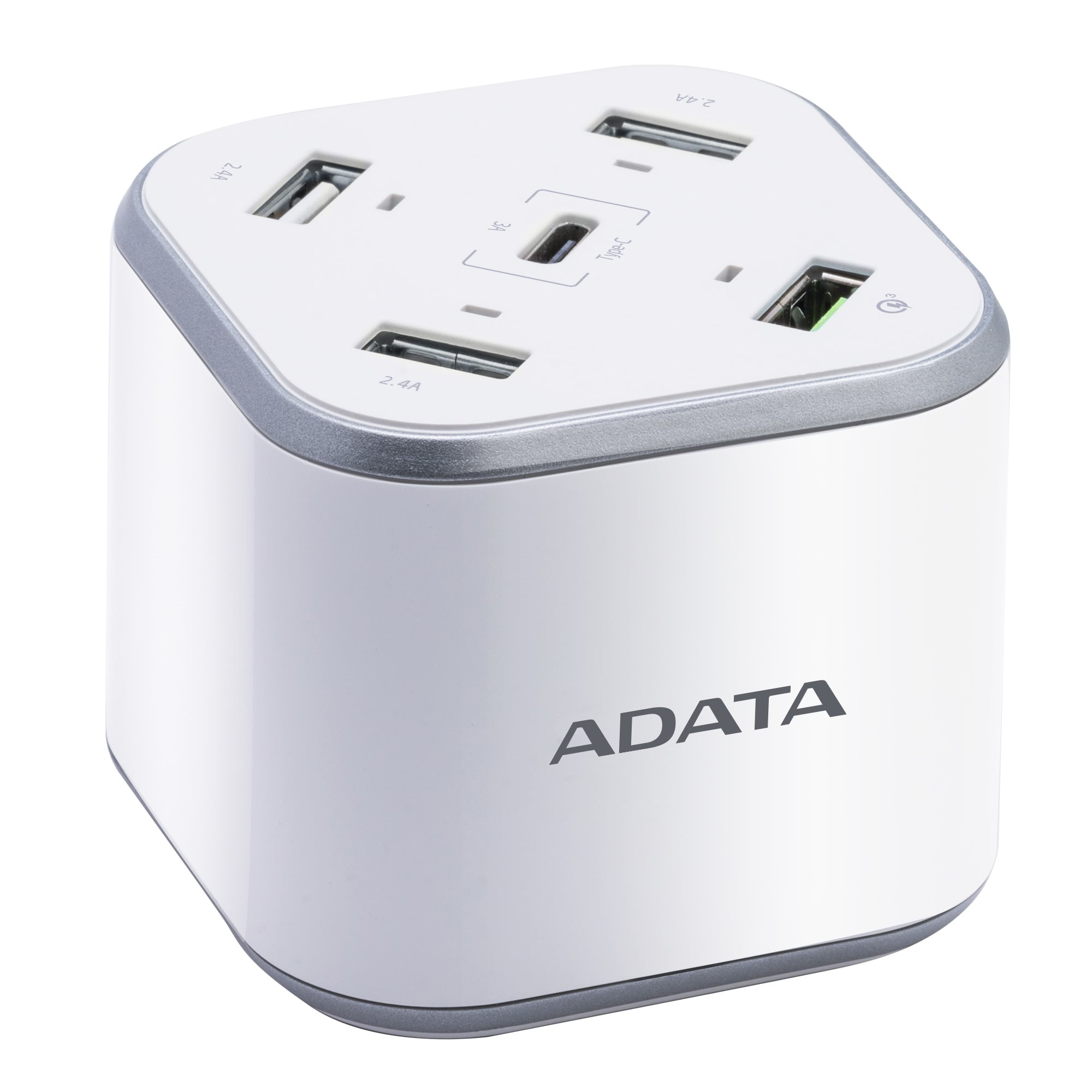 Adata 5 Port USB Charging Station with Qualcomm Quick Charge (48w Max)