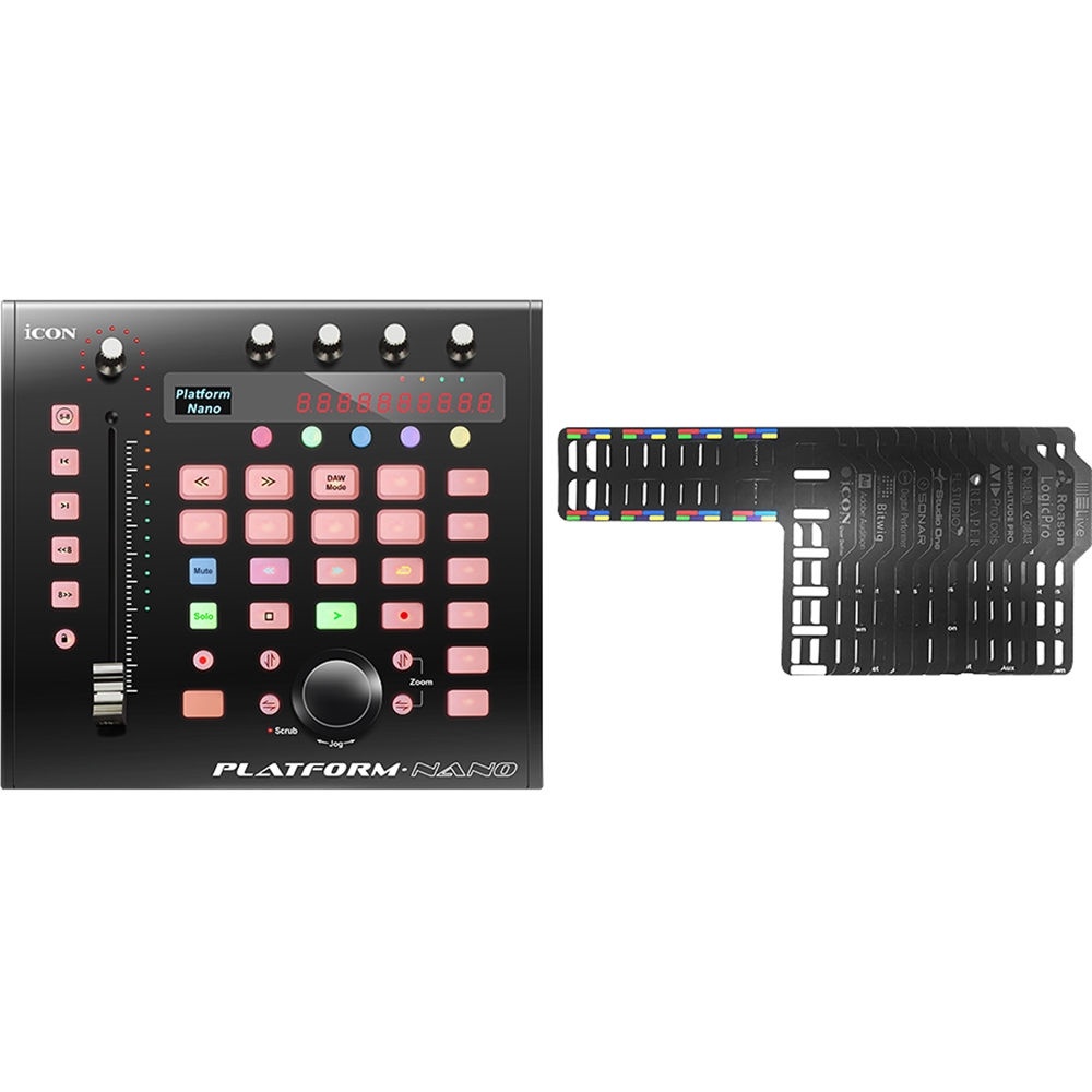Icon Pro Audio Platform Nano DAW Control Surface with