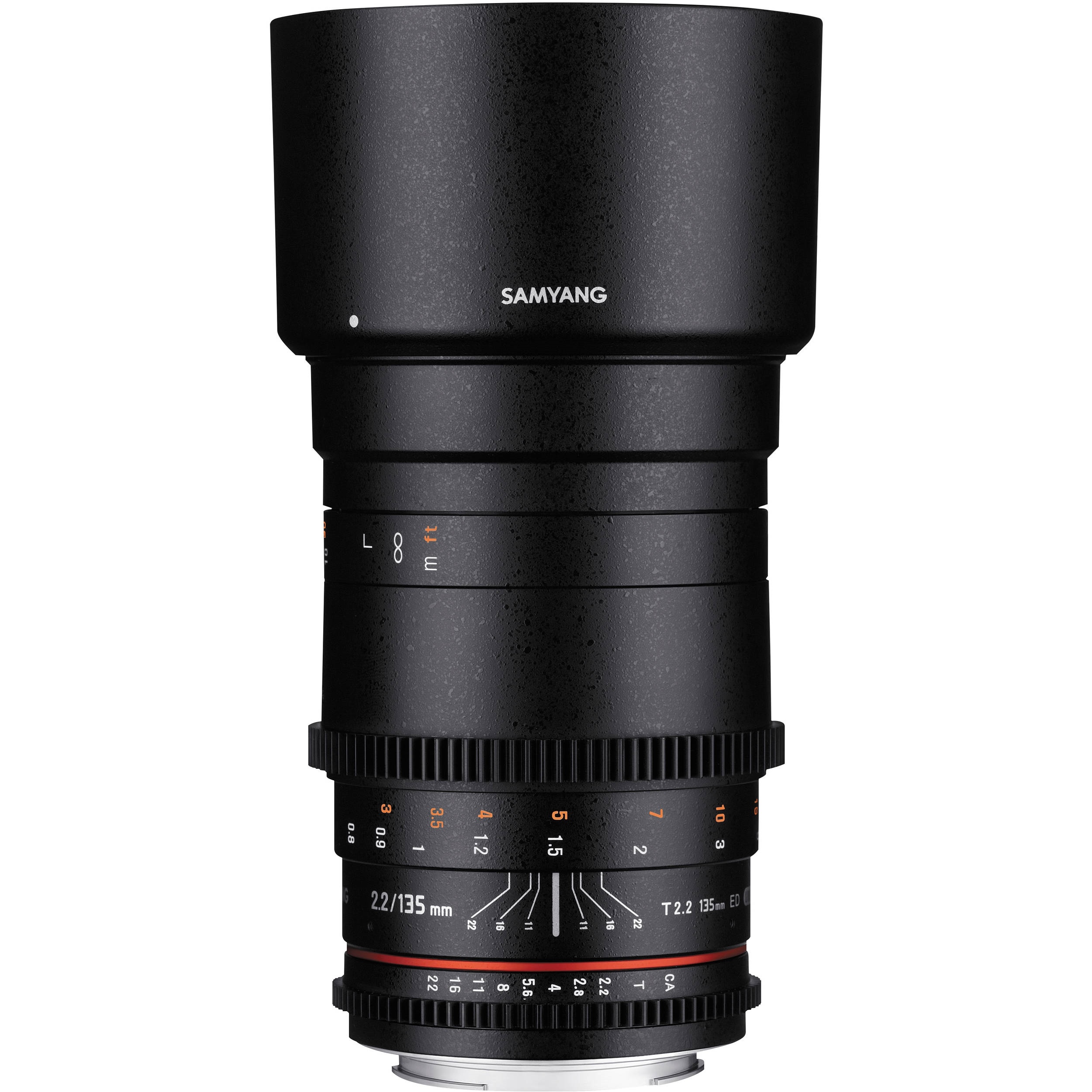 Samyang 135mm T2.2 VDSLR ED UMC Lens for Nikon F Mount