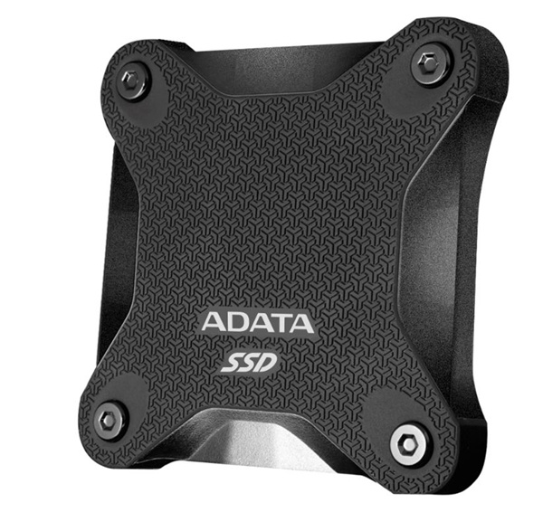 ADATA 240GB Durable USB3.1 External SSD (Black)