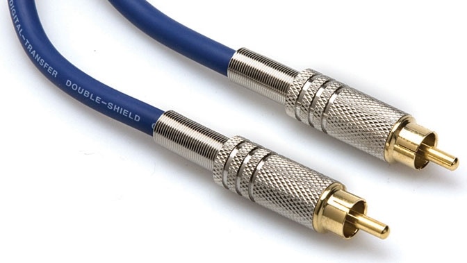 Hosa DRA-501 S/PDIF Coax Cable 1m - Open Box Special