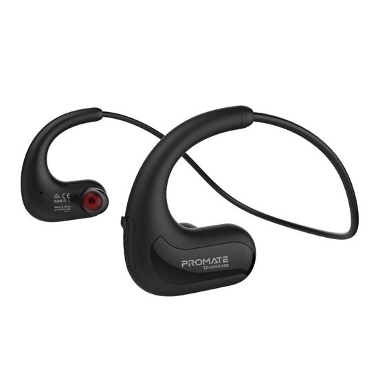 Promate Divemate Sports Wearable Bluetooth Headset (Black)