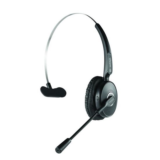 Promate Over-Ear Mono Bluetooth Headset with HD Voice Clarity (Black)