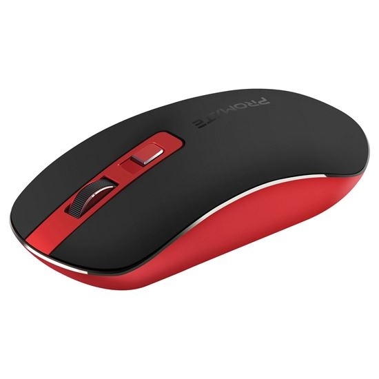 Promate Suave 2.4Ghz Wireless USB Mouse (Red)