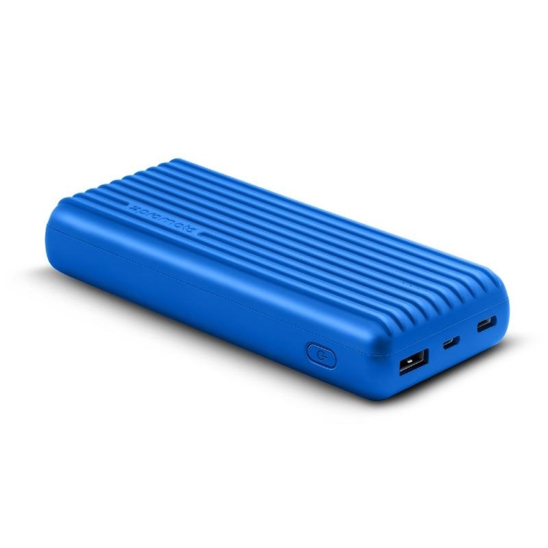 Promate Titan-20C USB-C High Capacity Power Bank with 3.1A Dual USB Output (Blue)