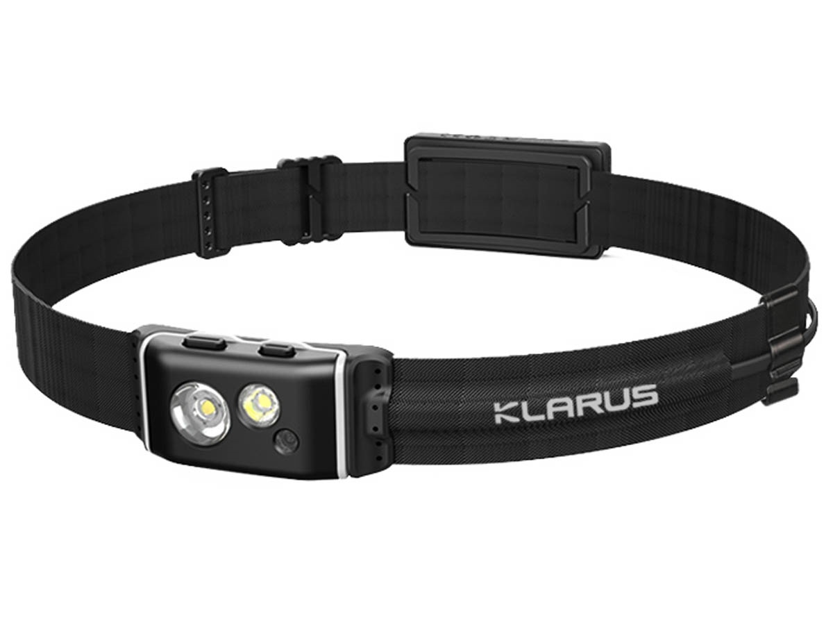 Klarus HR1 Plus Rechargeable Headlamp (Black)