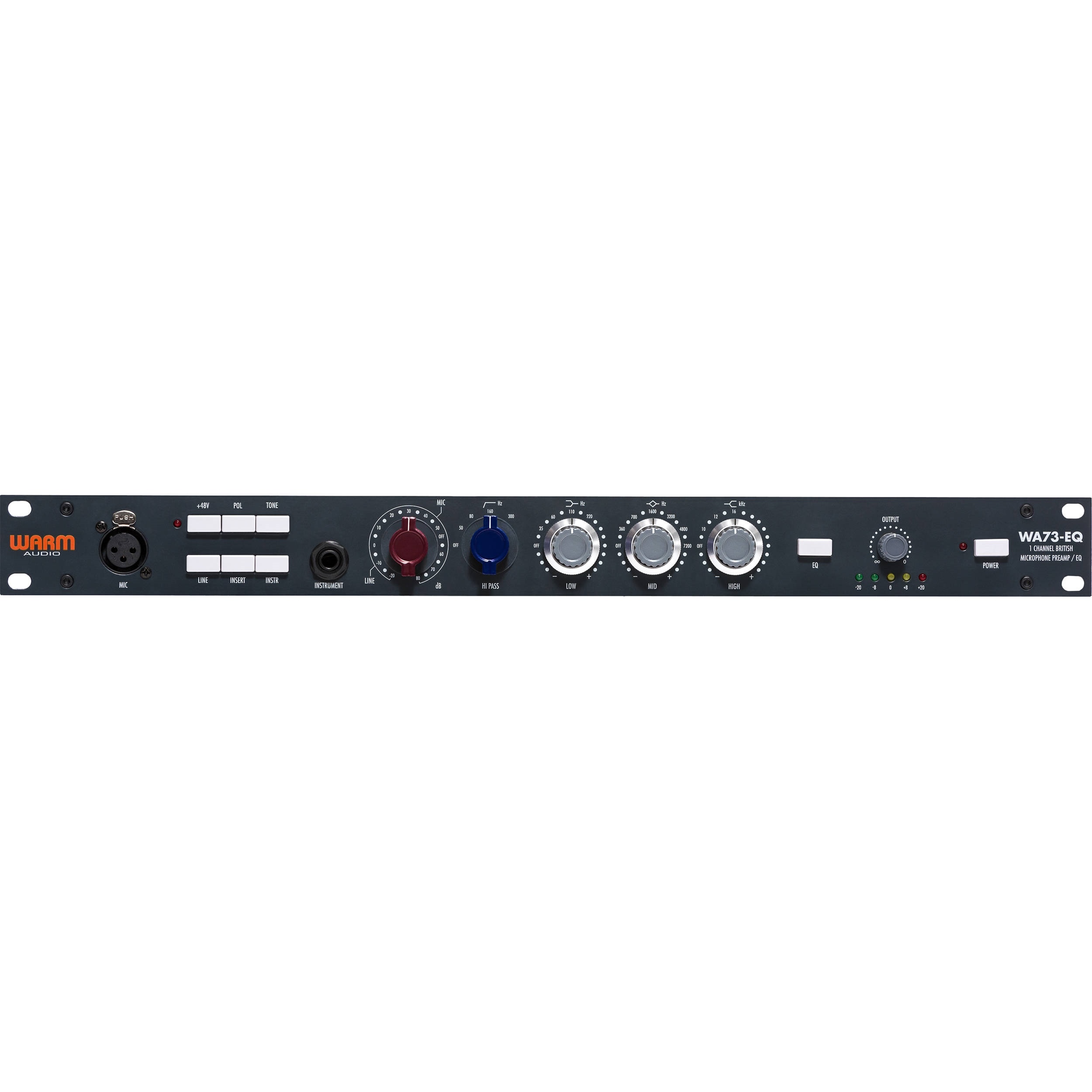 Warm Audio WA73-EQ Single-Channel Microphone Preamplifier and
