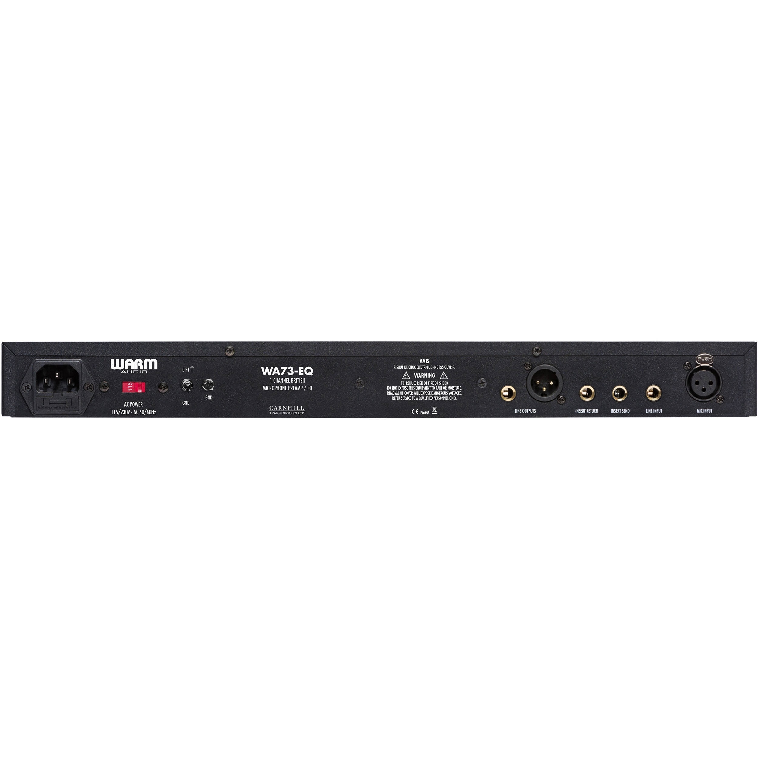 Warm Audio WA73-EQ Single-Channel Microphone Preamplifier and