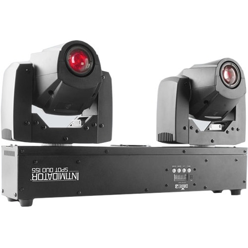 CHAUVET DJ Intimidator Spot Duo 155 - Compact Dual LED Moving Heads