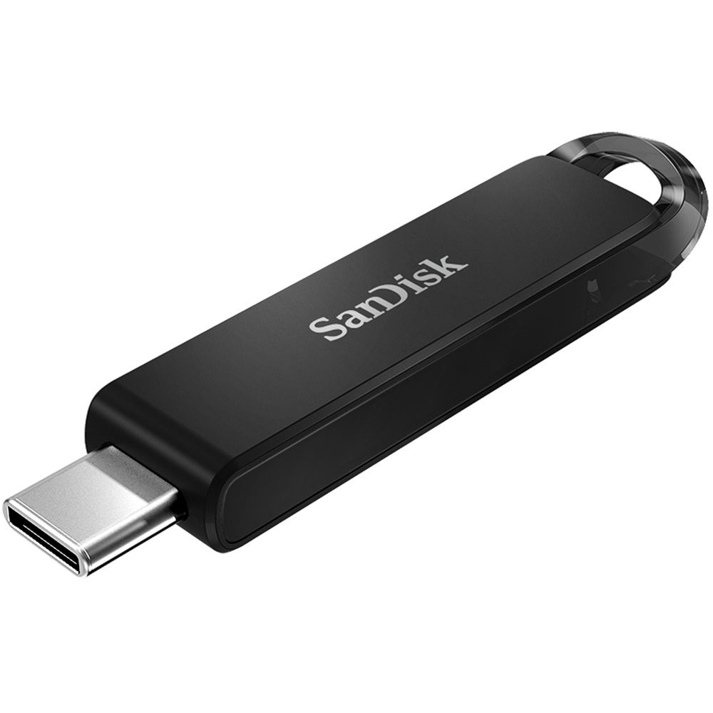 SanDisk 64GB Ultra USB Type-C Flash Drive (Black)