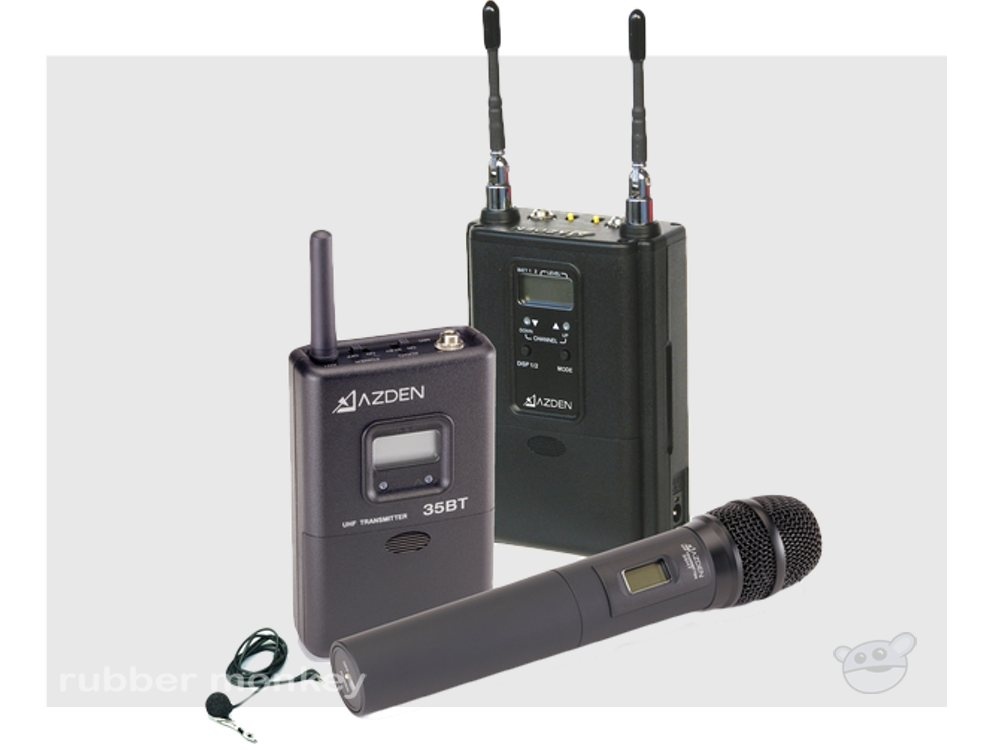 Azden 330ULT UHF On-Camera Handheld and Bodypack System