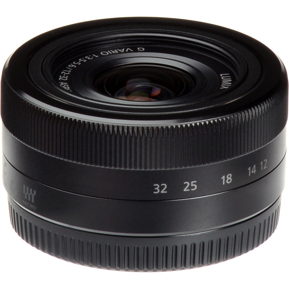 Panasonic Lumix G Vario 12-32mm f/3.5-5.6 ASPH Lens (Black) | NZ
