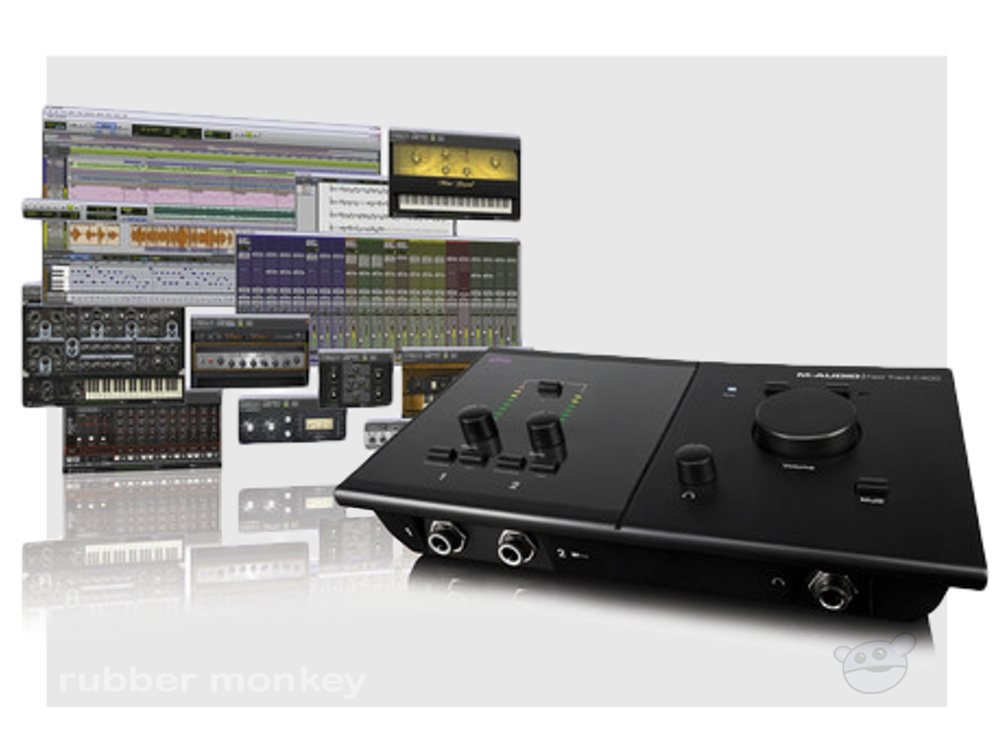 Avid Pro Tools MP and M-Audio Fast Track C400 Bundle