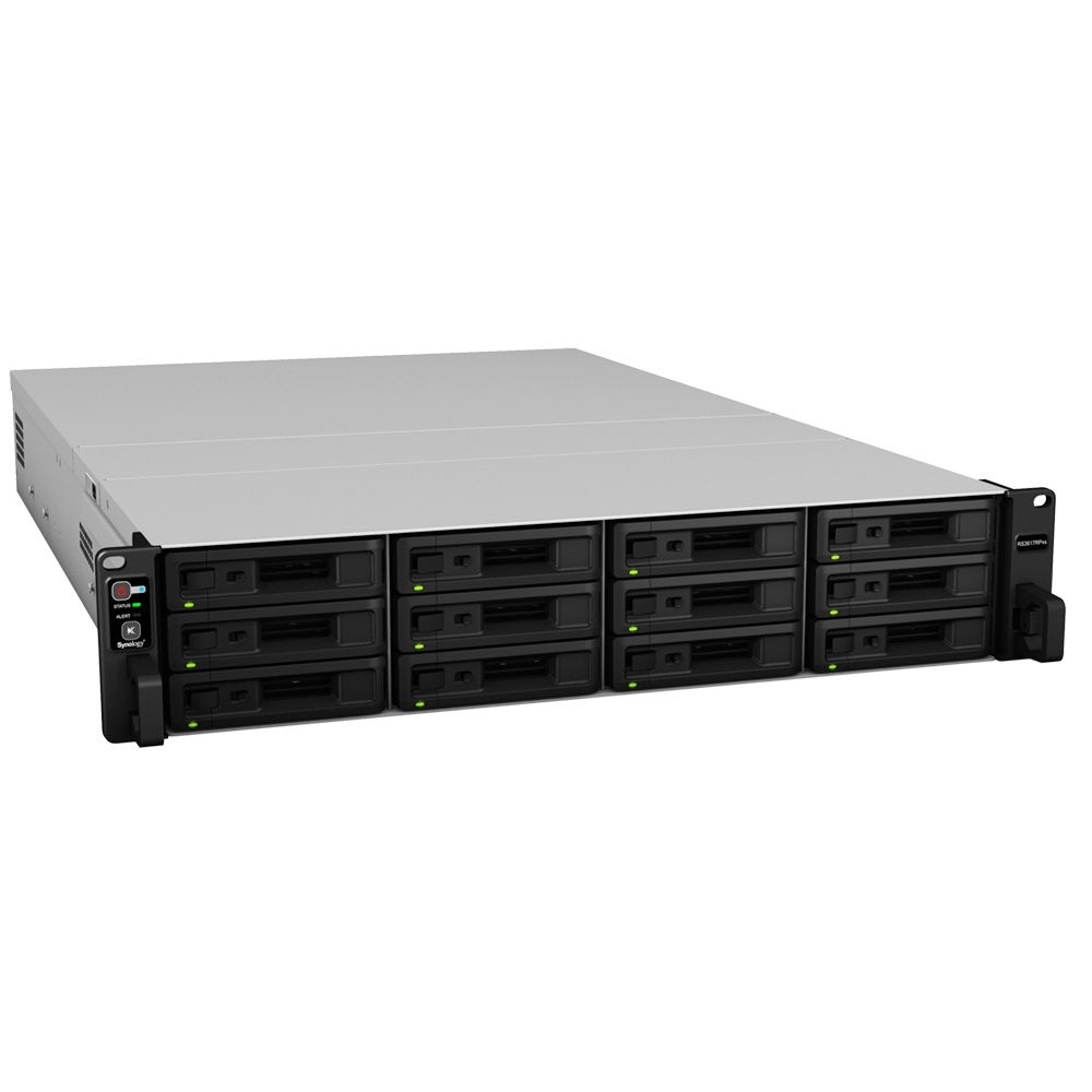 Synology RackStation RS3617RPxs 144TB 12-Bay NAS Enclosure Kit (Enterprise Gold)