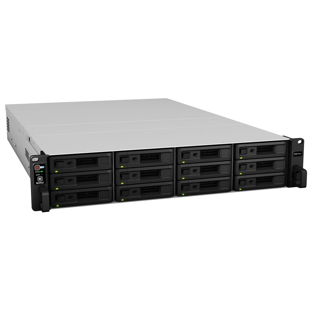 Synology RackStation RS3617xs+ 120TB 12-Bay NAS Enclosure Kit (Enterprise Gold)